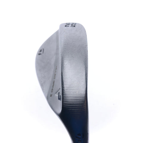 Used TaylorMade Milled Grind 3 Gap Wedge / 52.0 Degrees / Stiff Flex