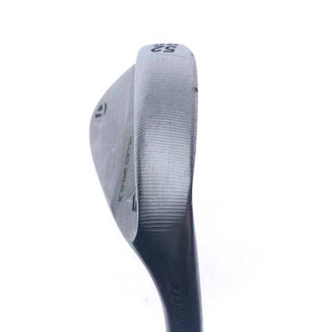 Used TaylorMade Milled Grind 3 Gap Wedge / 52.0 Degrees / Stiff Flex
