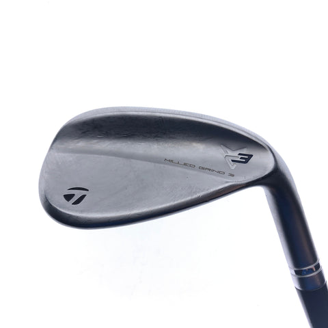 Used TaylorMade Milled Grind 3 Gap Wedge / 52.0 Degrees / Stiff Flex