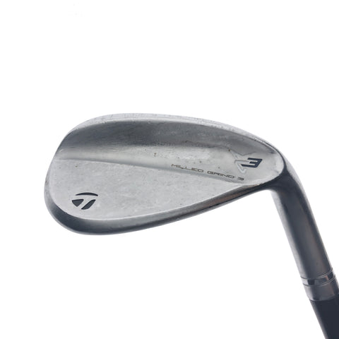 Used TaylorMade Milled Grind 3 Gap Wedge / 52.0 Degrees / Stiff Flex