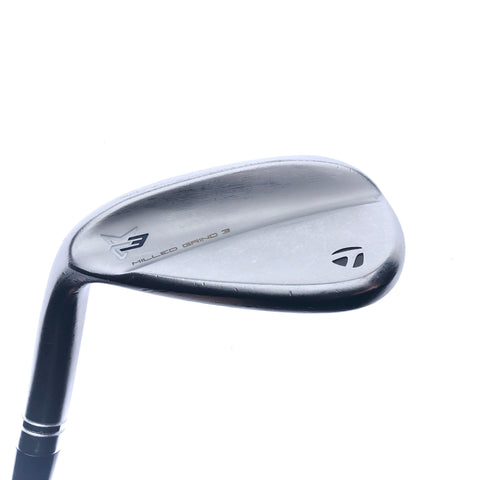 Used TaylorMade Milled Grind 3 Lob Wedge / 58 Degrees / Stiff Flex / Left-Handed