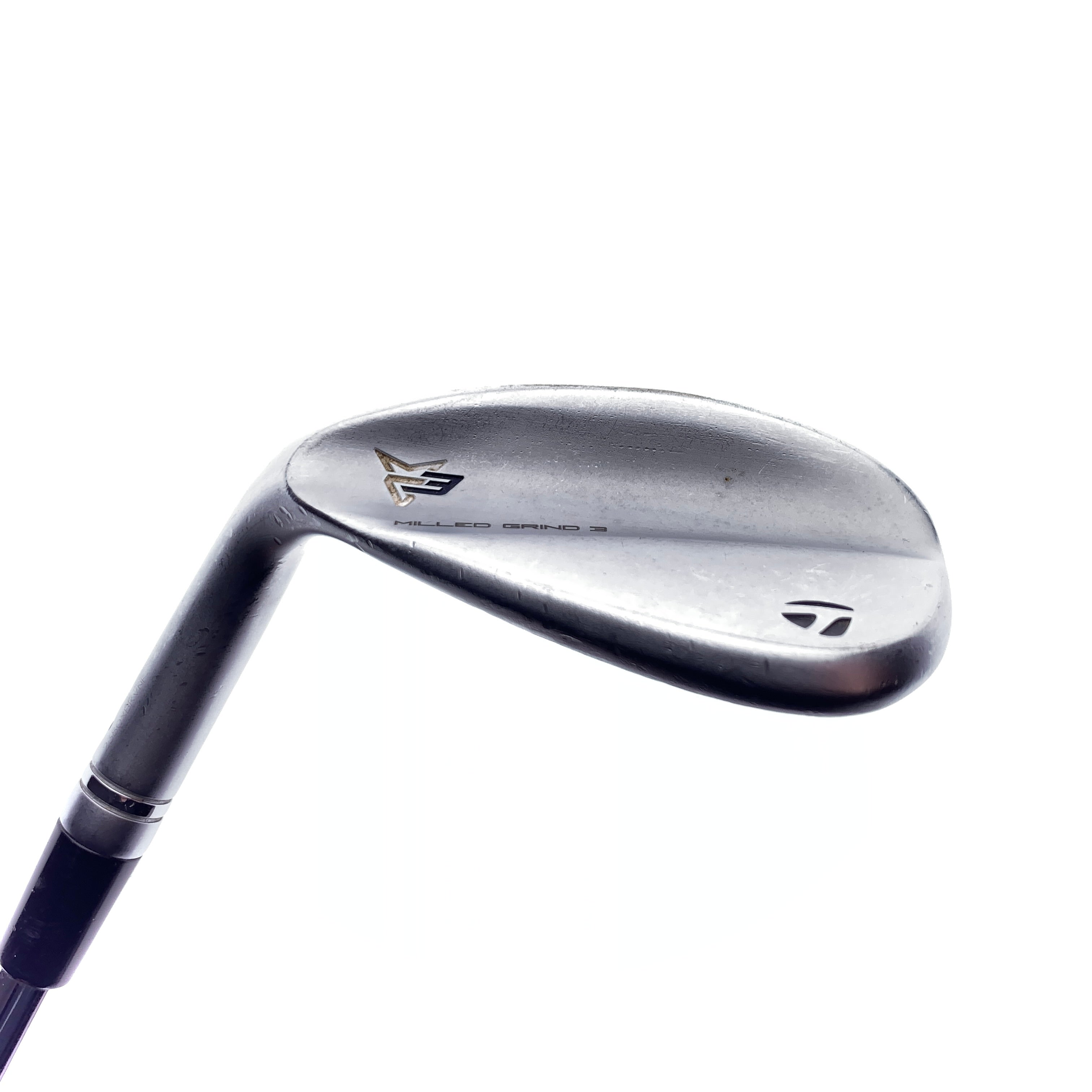 Used TaylorMade Milled Grind 3 Lob Wedge / 58.0 Deg / Stiff Flex / Left-Handed
