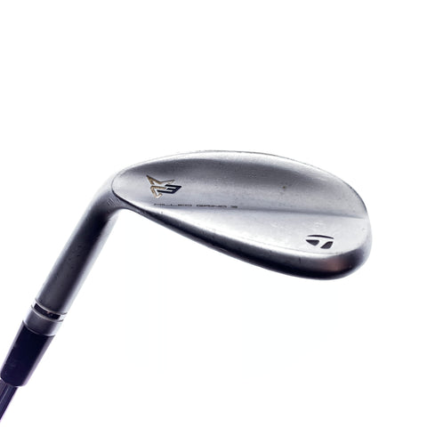 Used TaylorMade Milled Grind 3 Lob Wedge / 58.0 Deg / Stiff Flex / Left-Handed