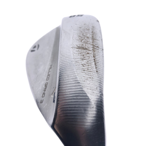 Used TaylorMade Milled Grind 3 Lob Wedge / 58.0 Degrees / Regular Flex