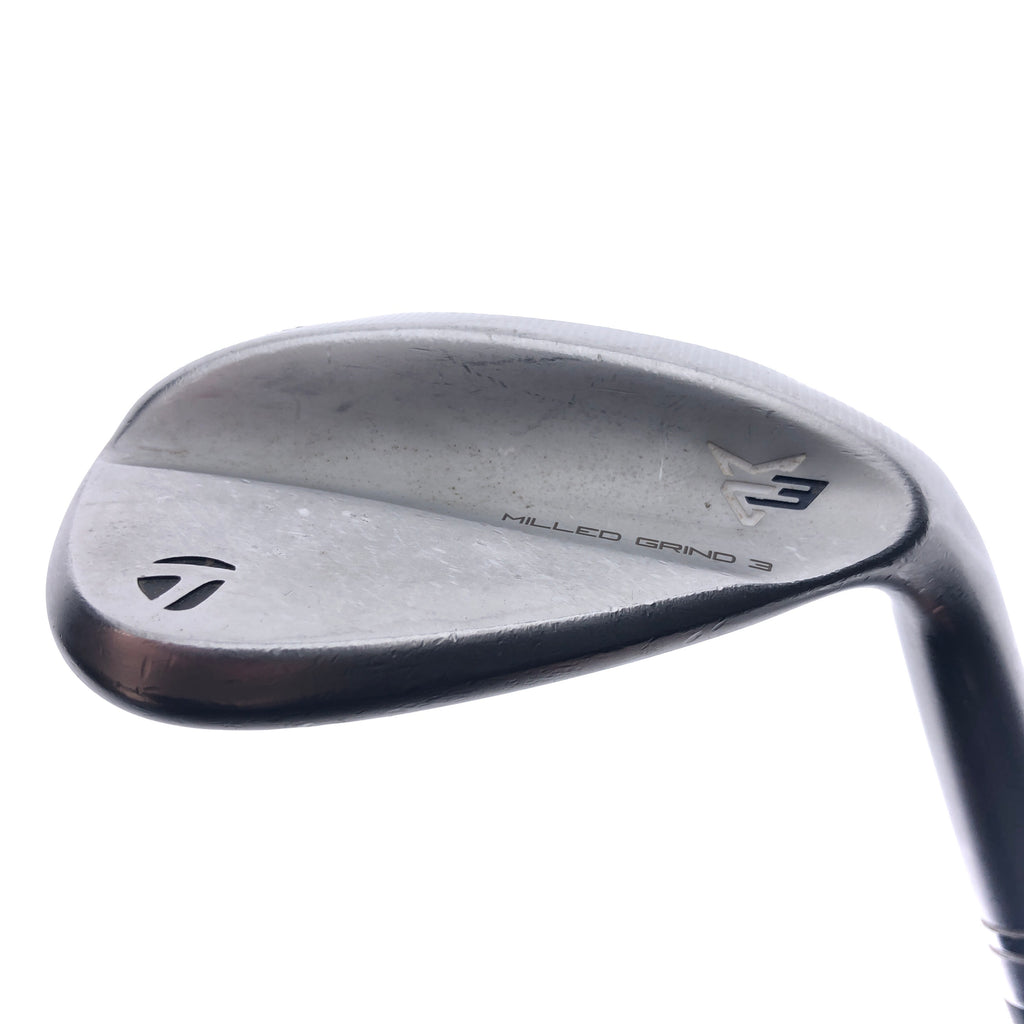 Used TaylorMade Milled Grind 3 Lob Wedge / 58.0 Degrees / Regular Flex