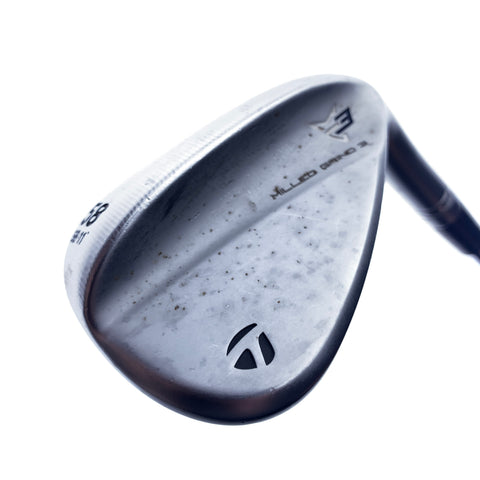 Used TaylorMade Milled Grind 3 Lob Wedge / 58.0 Degrees / Stiff Flex