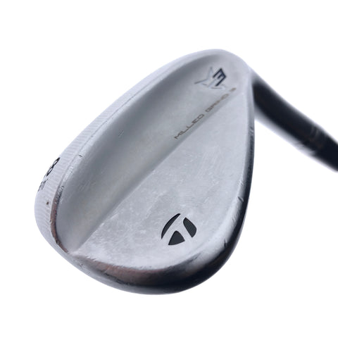 Used TaylorMade Milled Grind 3 Lob Wedge / 58.0 Degrees / Stiff Flex