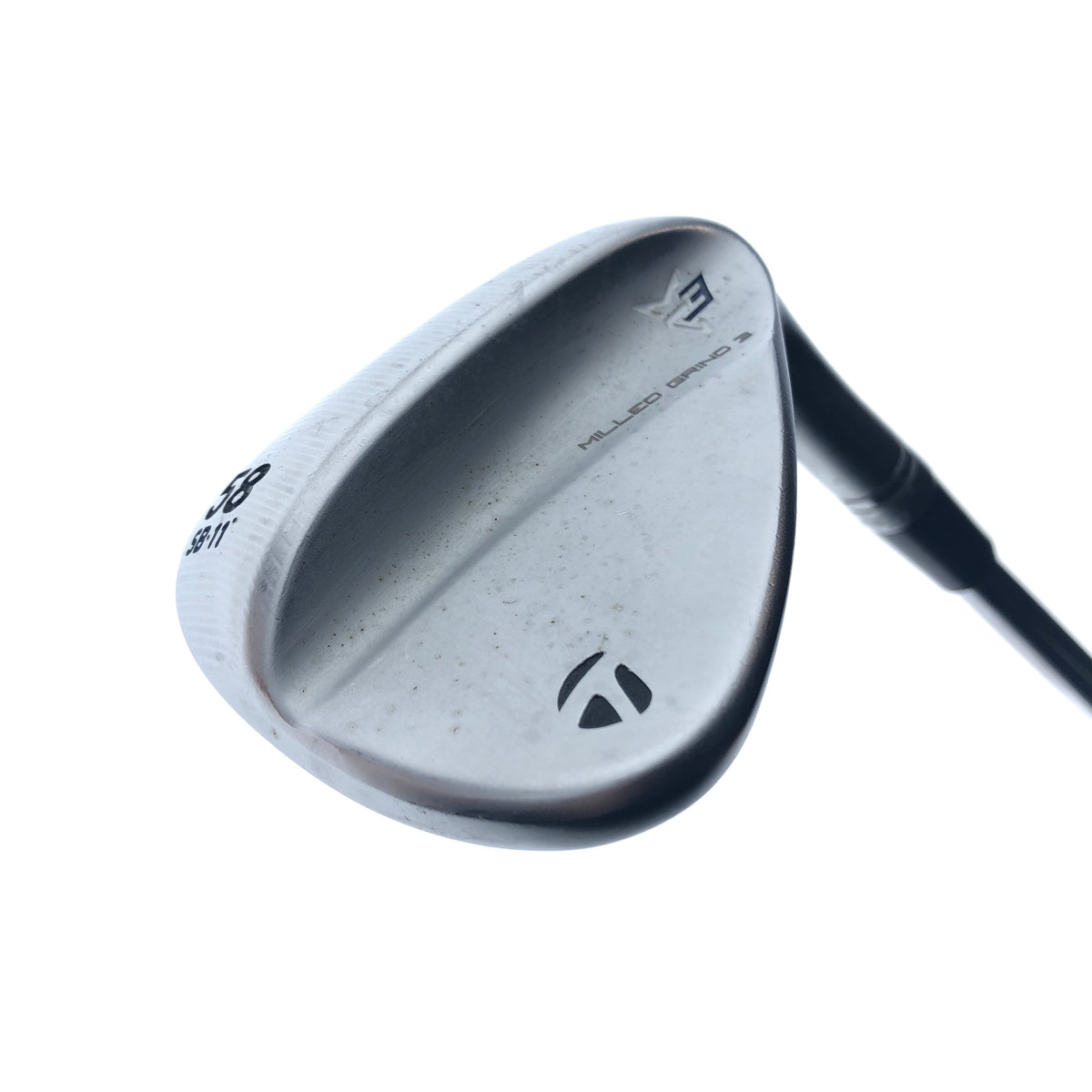Used TaylorMade Milled Grind 3 Lob Wedge / 58.0 Degrees / Stiff Flex