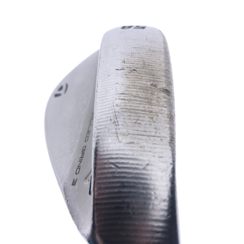 Used TaylorMade Milled Grind 3 Lob Wedge / 58.0 Degrees / Stiff Flex
