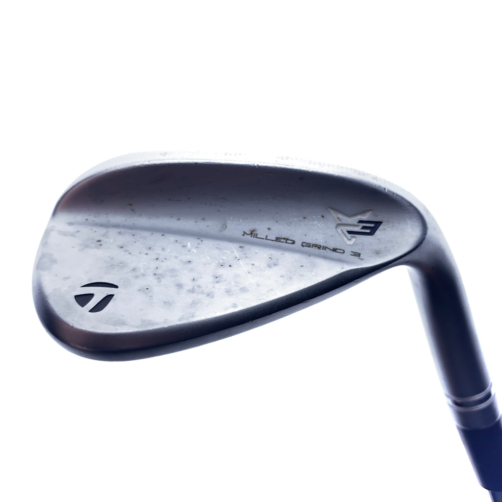 Used TaylorMade Milled Grind 3 Lob Wedge / 58.0 Degrees / Stiff Flex