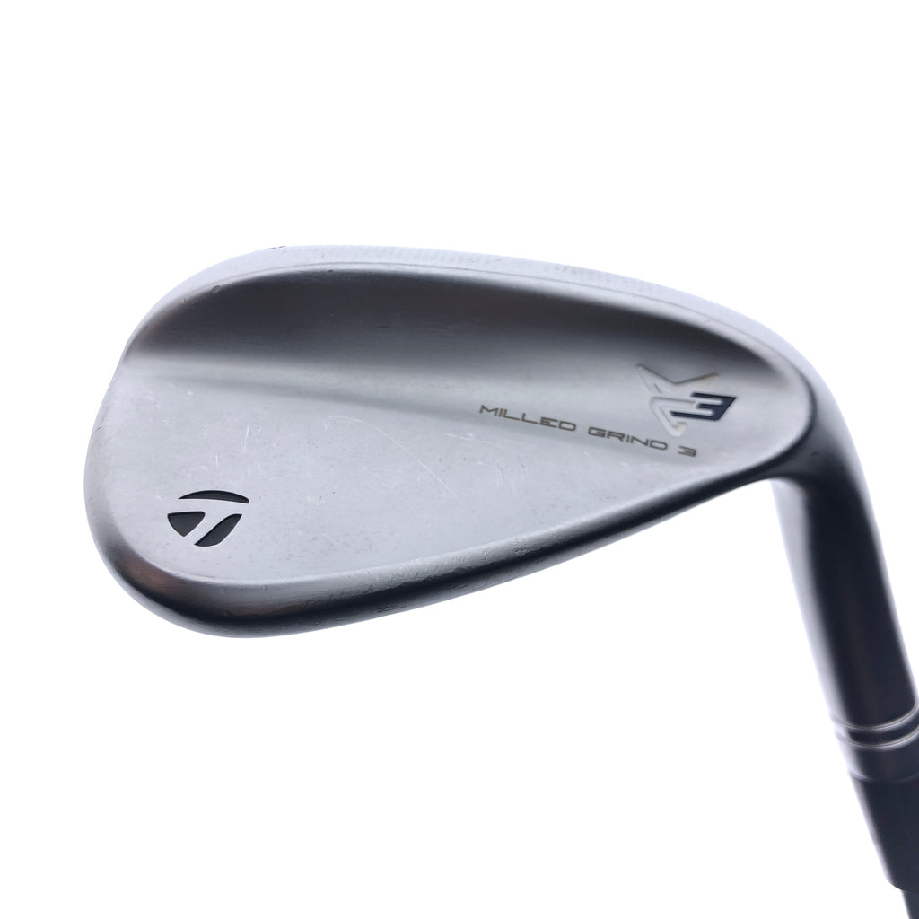 Used TaylorMade Milled Grind 3 Lob Wedge / 58.0 Degrees / Stiff Flex