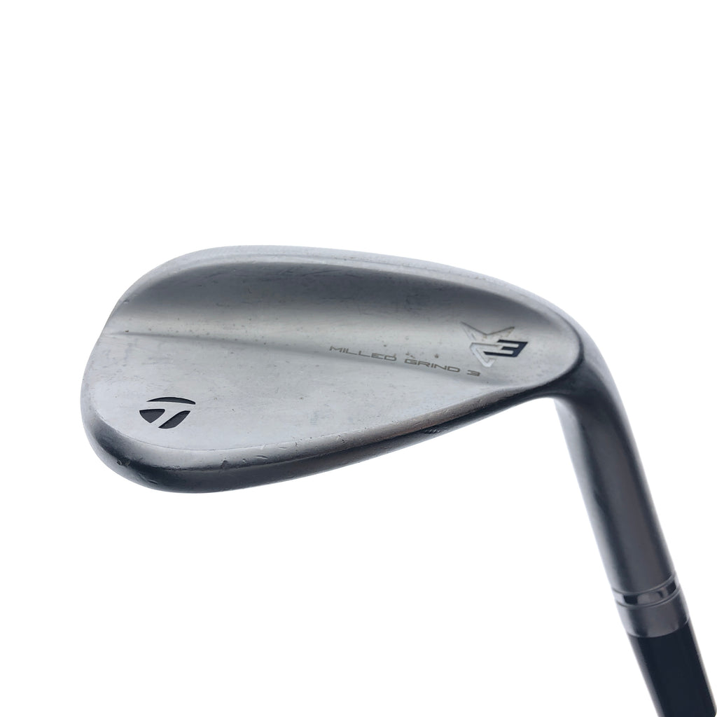 Used TaylorMade Milled Grind 3 Lob Wedge / 58.0 Degrees / Stiff Flex