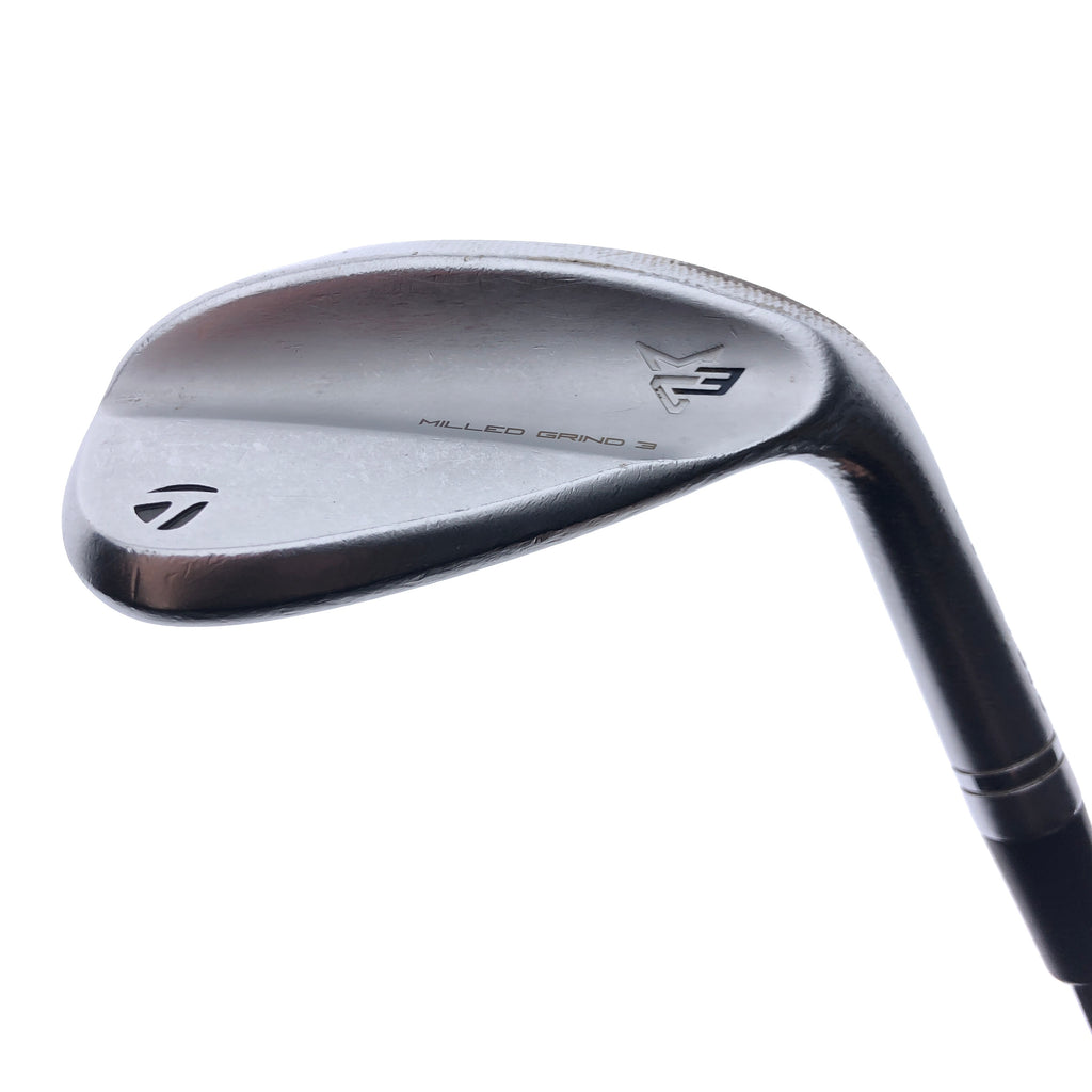 Used TaylorMade Milled Grind 3 Lob Wedge / 58.0 Degrees / Stiff Flex