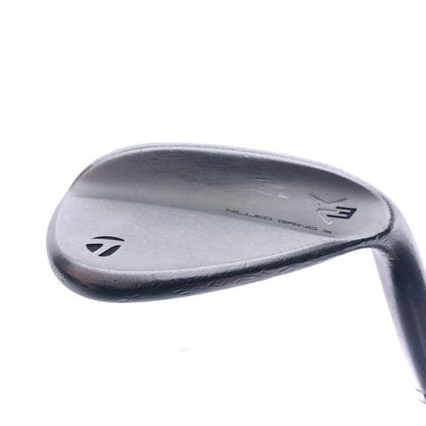 Used TaylorMade Milled Grind 3 Lob Wedge / 58.0 Degrees / Stiff Flex