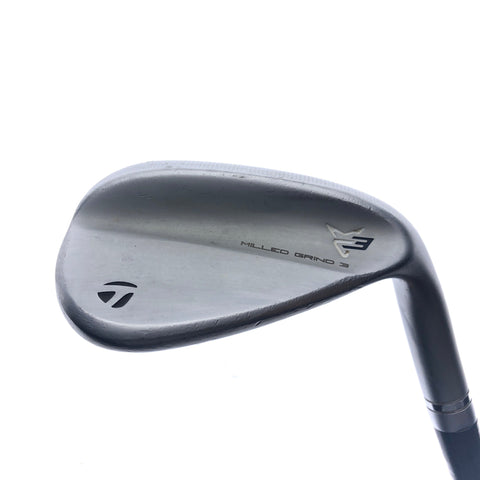 Used TaylorMade Milled Grind 3 Lob Wedge / 58.0 Degrees / Stiff Flex