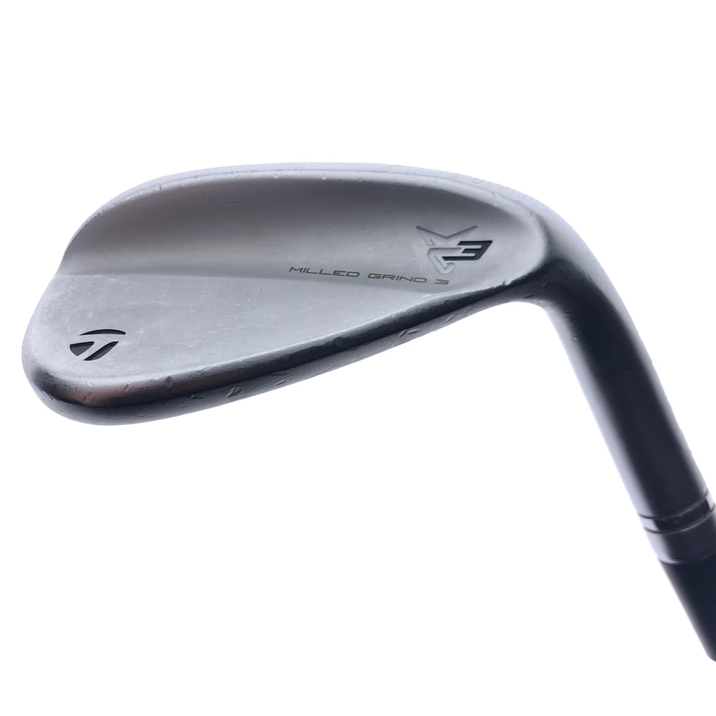 Used TaylorMade Milled Grind 3 Lob Wedge / 58.0 Degrees / Stiff Flex