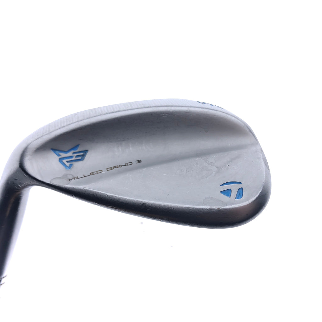 Used TaylorMade Milled Grind 3 Lob Wedge / 58.0 Degrees / X-Stiff Flex / Left-H