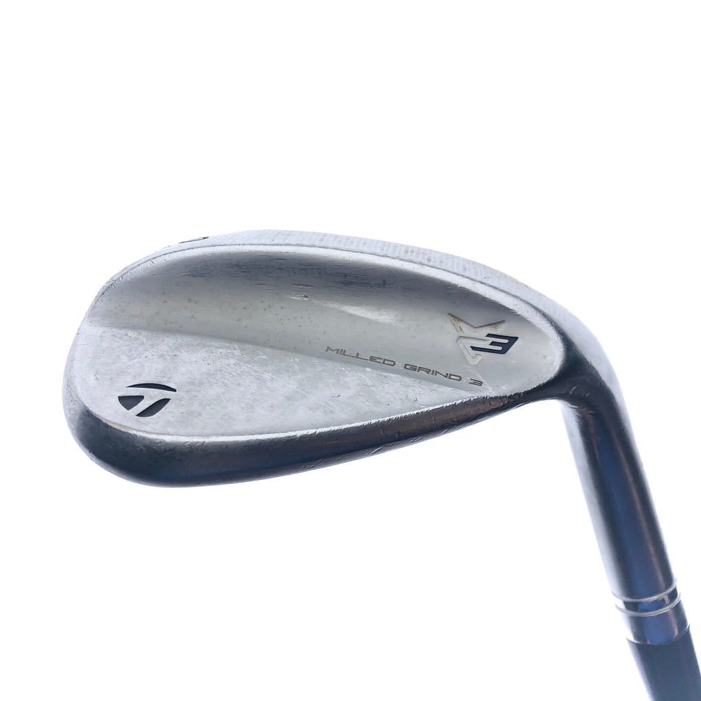 Used TaylorMade Milled Grind 3 Lob Wedge / 60.0 Degrees / Regular Flex