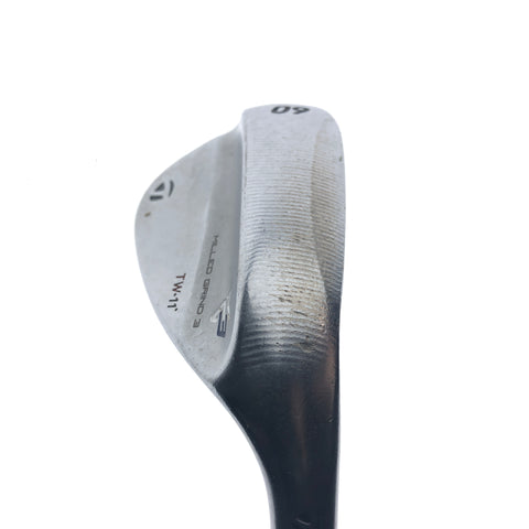 Used TaylorMade Milled Grind 3 Lob Wedge / 60.0 Degrees / Stiff Flex