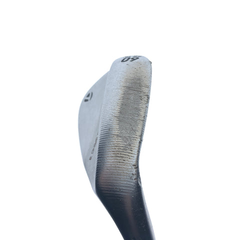 Used TaylorMade Milled Grind 3 Lob Wedge / 60.0 Degrees / Stiff Flex