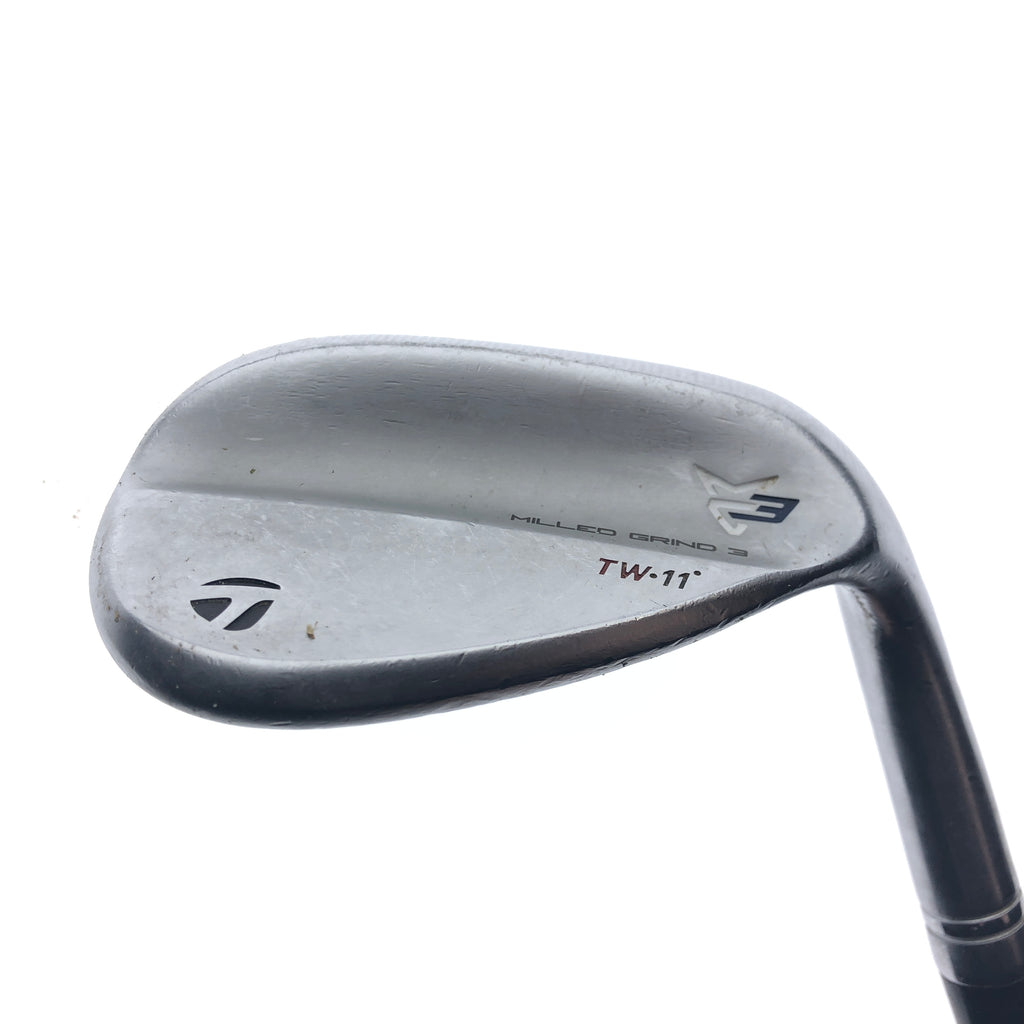 Used TaylorMade Milled Grind 3 Lob Wedge / 60.0 Degrees / Stiff Flex