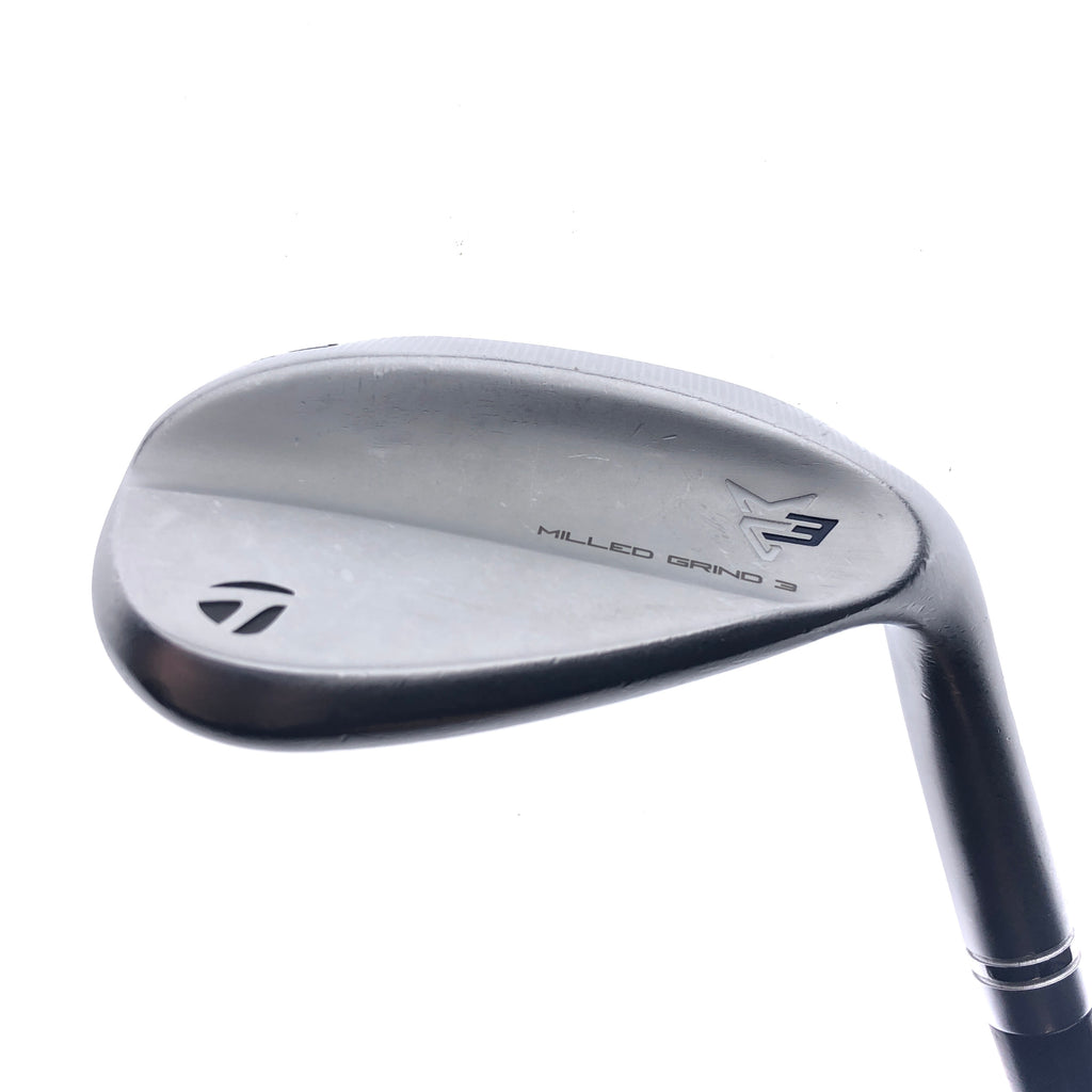 Used TaylorMade Milled Grind 3 Lob Wedge / 60.0 Degrees / Stiff Flex