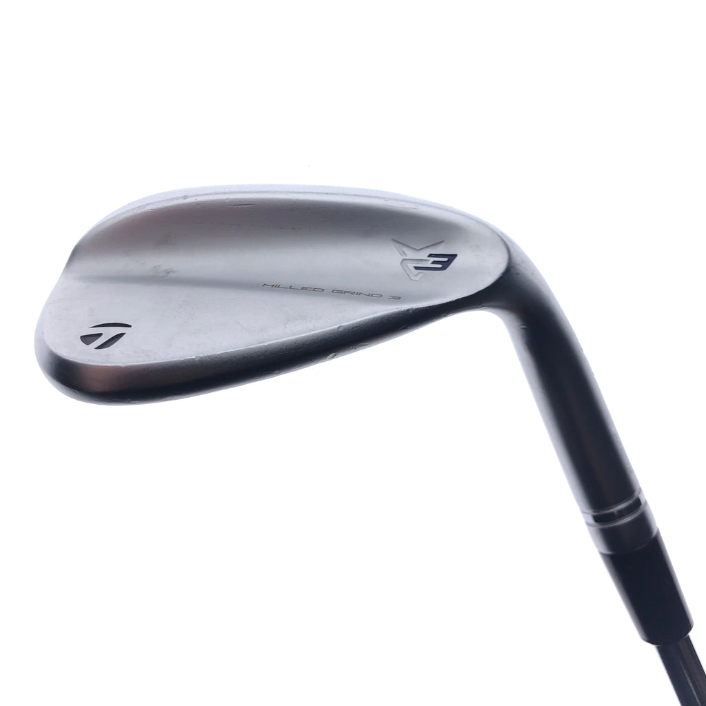 Used TaylorMade Milled Grind 3 Lob Wedge / 60.0 Degrees / Stiff Flex
