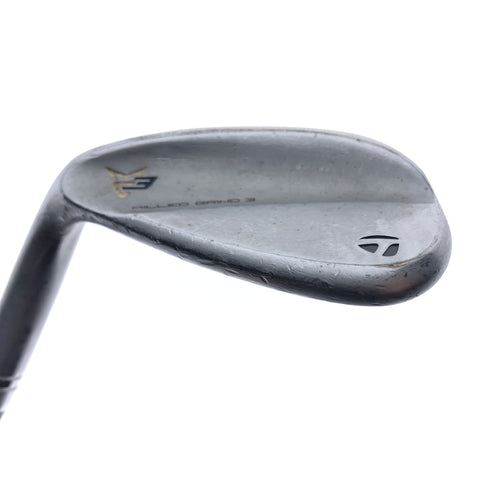 Used TaylorMade Milled Grind 3 Lob Wedge / 60.0 Degrees / Stiff Flex