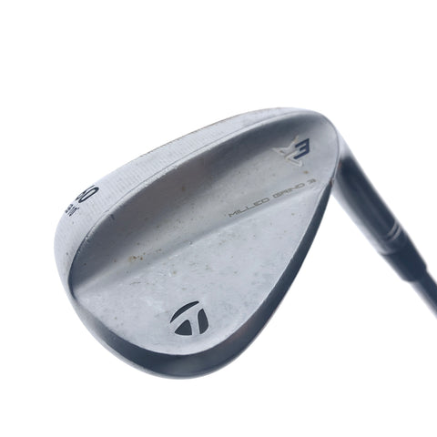 Used TaylorMade Milled Grind 3 Lob Wedge / 60.0 Degrees / X-Stiff Flex