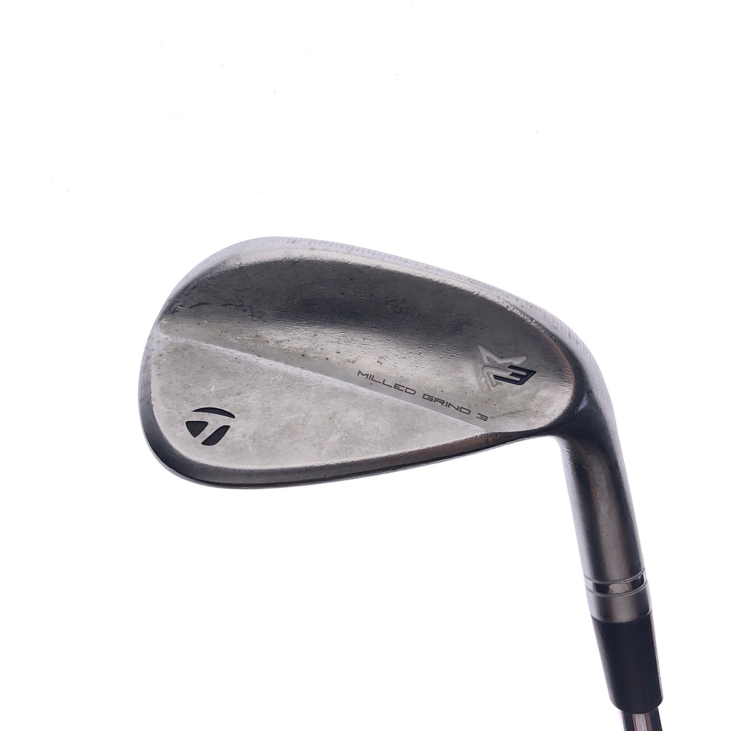 Used TaylorMade Milled Grind 3 Pitching Wedge / 46.0 Degrees / Stiff Flex