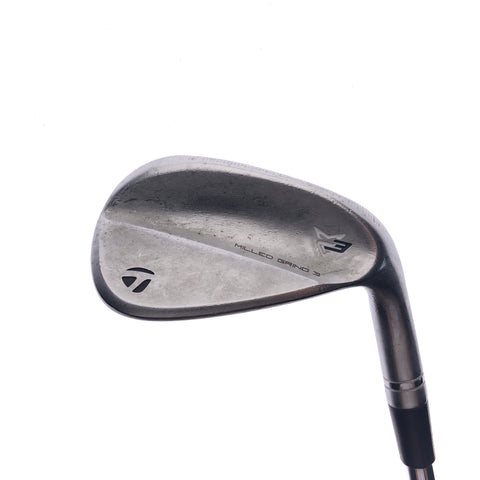 Used TaylorMade Milled Grind 3 Pitching Wedge / 46.0 Degrees / Stiff Flex