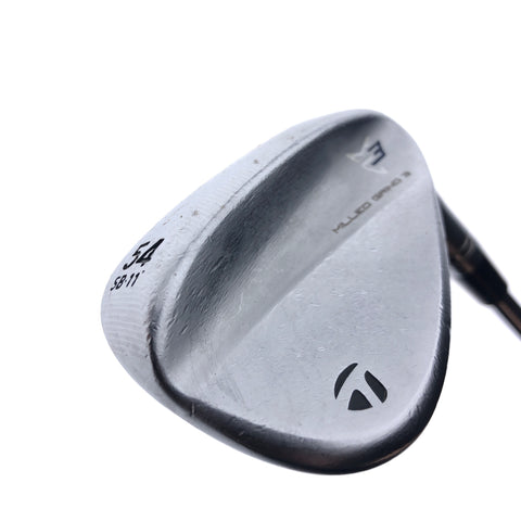 Used TaylorMade Milled Grind 3 Sand Wedge / 54.0 Degrees / Stiff Flex