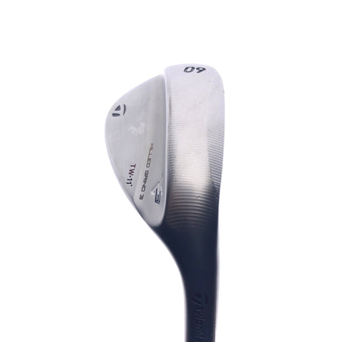 Used TaylorMade Milled Grind 3 TW Lob Wedge / 60.0 Degrees / Stiff Flex