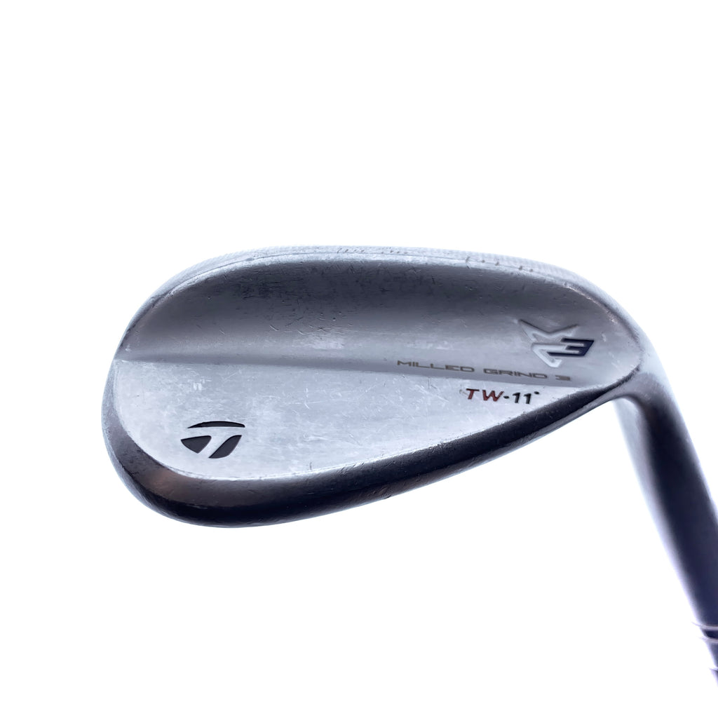 Used TaylorMade Milled Grind 3 TW Lob Wedge / 60.0 Degrees / Stiff Flex