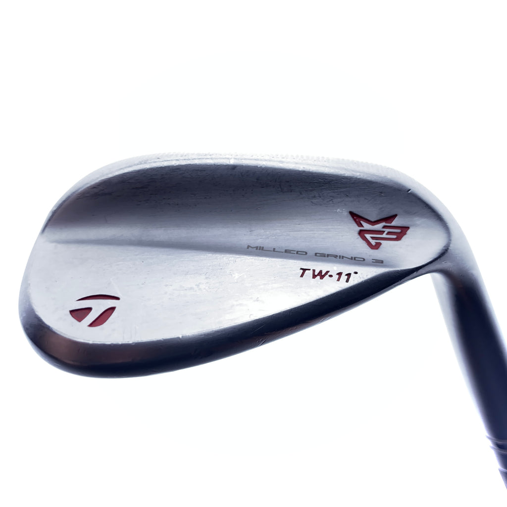 Used TaylorMade Milled Grind 3 TW Lob Wedge / 60.0 Degrees / Stiff Flex