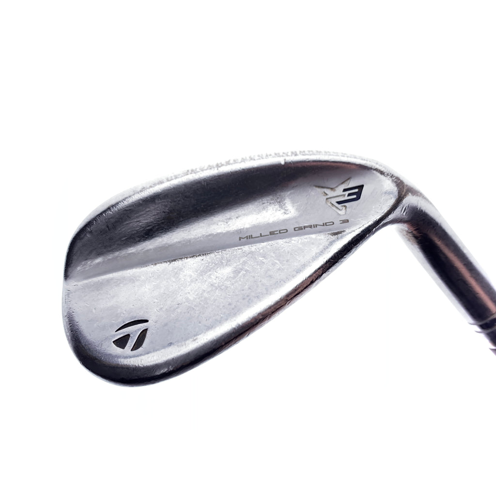Used TaylorMade Milled Grind 3 TW Lob Wedge / 60.0 Degrees / Stiff Flex