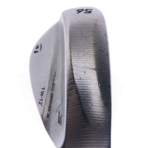 Used TaylorMade Milled Grind 3 TW Sand Wedge / 56.0 Degrees / Stiff Flex