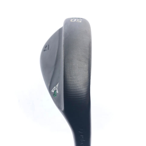 Used TaylorMade Milled Grind 4 Black Gap Wedge / 50.0 Degrees / Stiff Flex