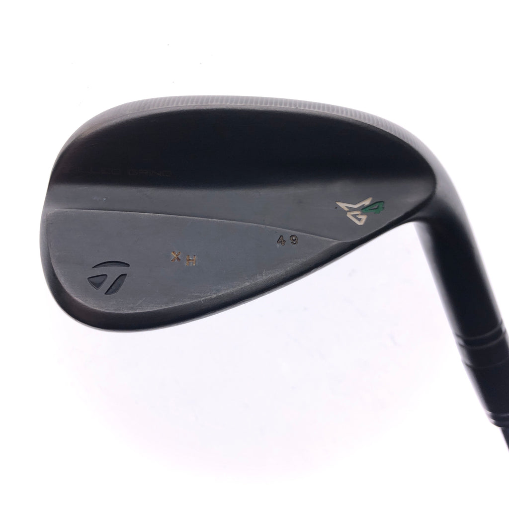 Used TaylorMade Milled Grind 4 Black Gap Wedge / 50.0 Degrees / Stiff Flex