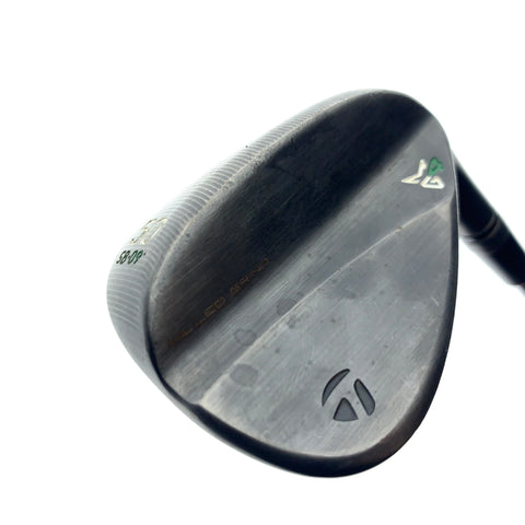 Used TaylorMade Milled Grind 4 Black Gap Wedge / 50.0 Degrees / Wedge Flex