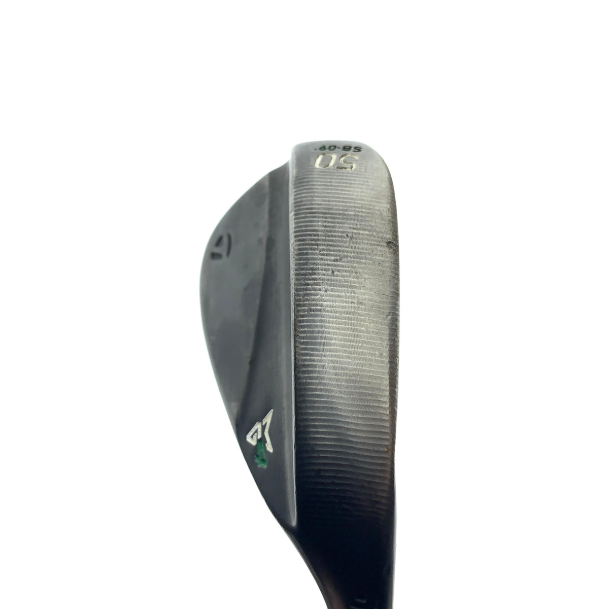 Used TaylorMade Milled Grind 4 Black Gap Wedge / 50.0 Degrees / Wedge Flex