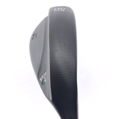 Used TaylorMade Milled Grind 4 Black Gap Wedge / 50.0 Degrees / Wedge Flex