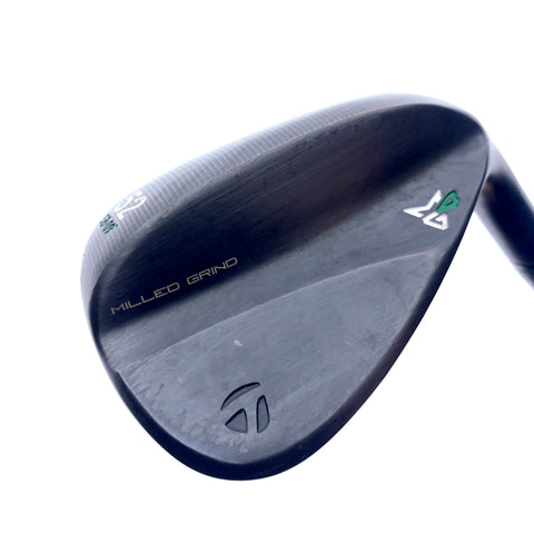 Used TaylorMade Milled Grind 4 Black Gap Wedge / 52.0 Degrees / Stiff Flex