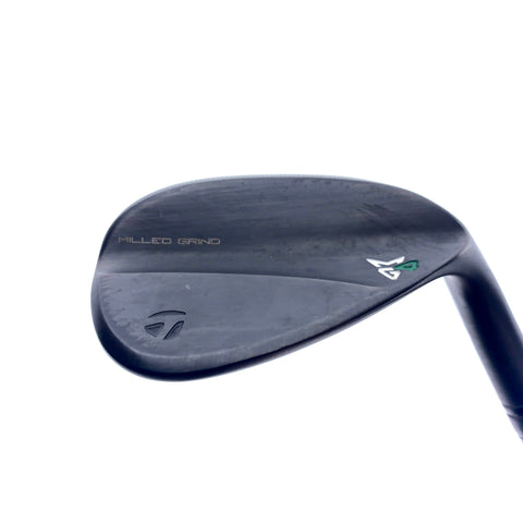 Used TaylorMade Milled Grind 4 Black Gap Wedge / 52.0 Degrees / Stiff Flex