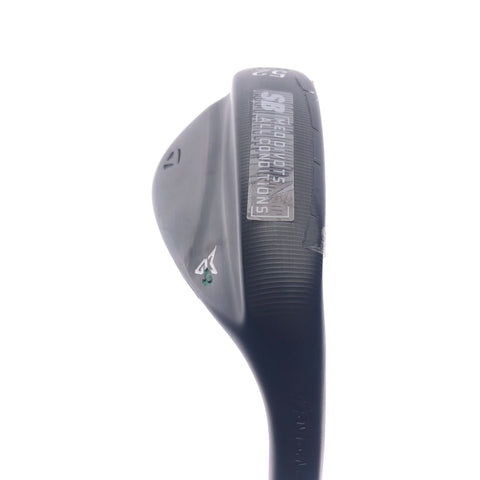 Used TaylorMade Milled Grind 4 Black Gap Wedge / 52.0 Degrees / Wedge Flex