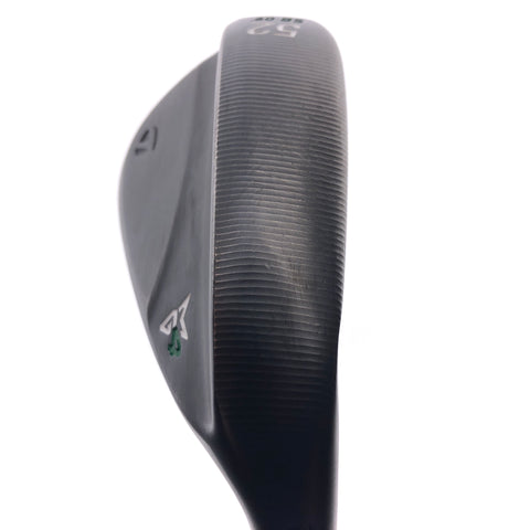 Used TaylorMade Milled Grind 4 Black Gap Wedge / 52.0 Degrees / Wedge Flex