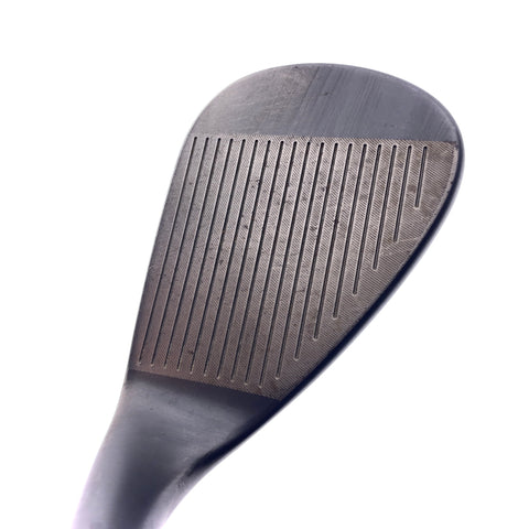 Used TaylorMade Milled Grind 4 Black Lob Wedge / 58.0 Degrees / Stiff Flex