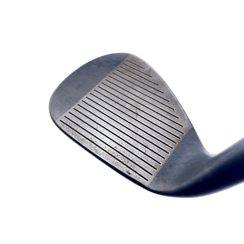 Used TaylorMade Milled Grind 4 Black Lob Wedge / 58.0 Degrees / Stiff Flex
