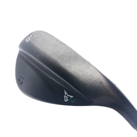 Used TaylorMade Milled Grind 4 Black Lob Wedge / 58.0 Degrees / Wedge Flex