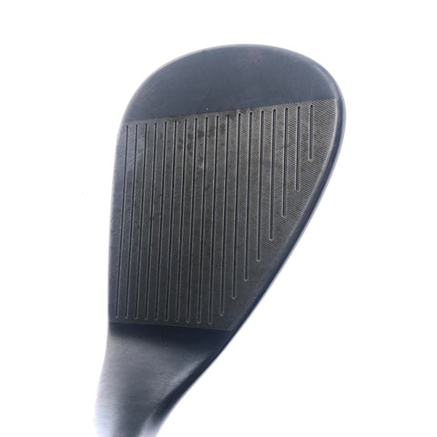 Used TaylorMade Milled Grind 4 Black Lob Wedge / 58.0 Degrees / Wedge Flex